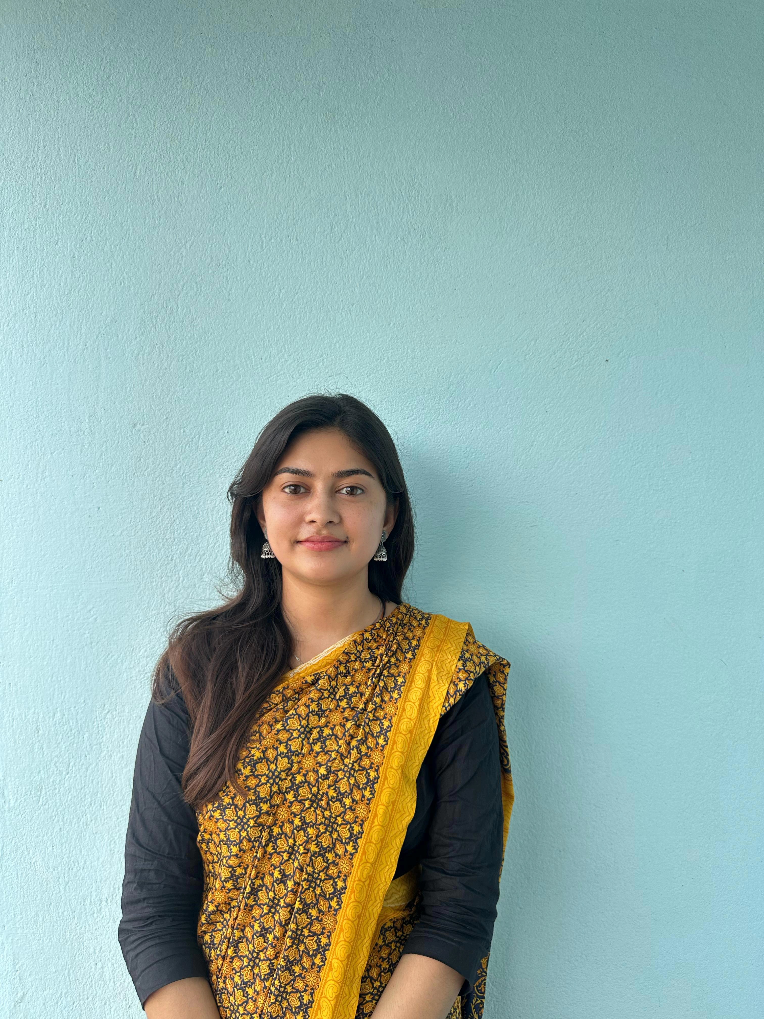 Student Prashanti Sharma